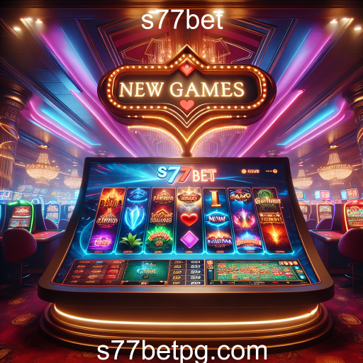Descubra os Novos Jogos no s77bet: Uma Nova Era de Diversão